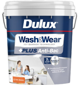 Dulux Wash&Wear® +PLUS Anti-Bac Low Sheen
