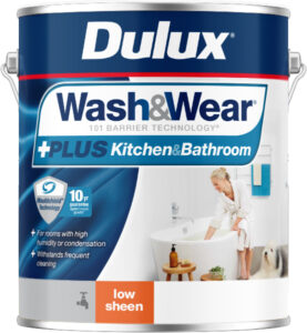Dulux Wash&Wear® +PLUS Kitchen&Bathroom Low Sheen