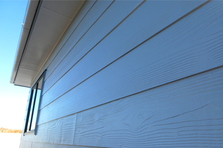 Grooved weatherboards